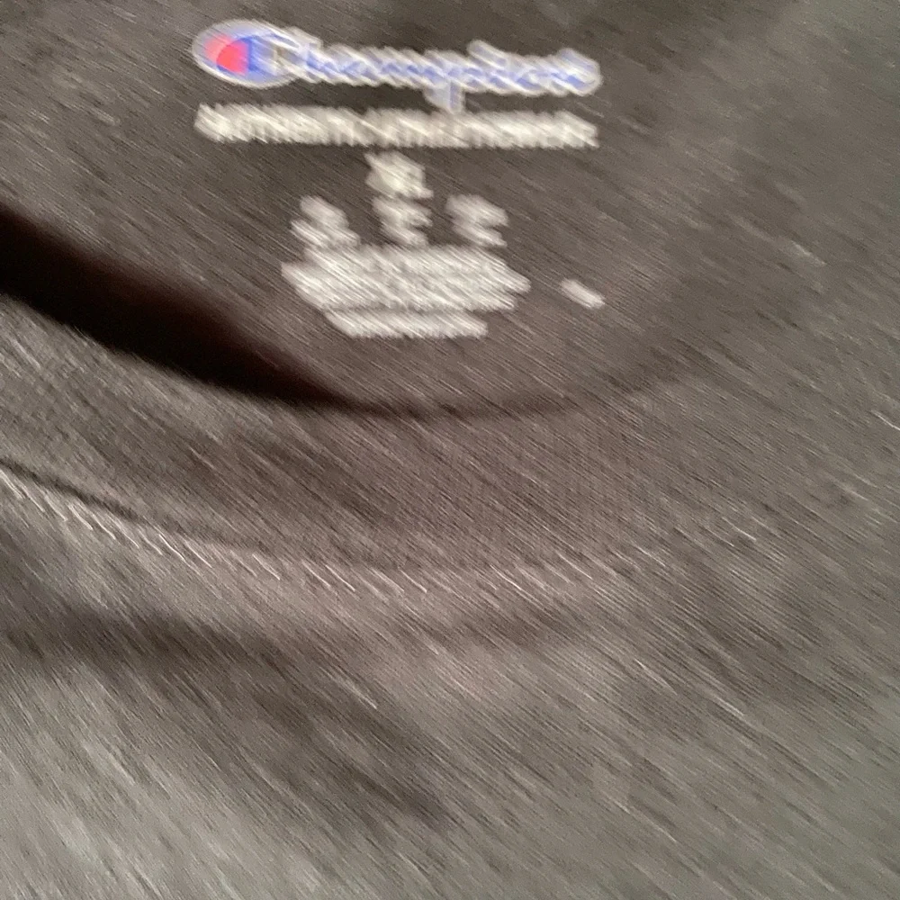 Men’s Champion Tshirt Black size XL very good condition - Picture 5 of 6